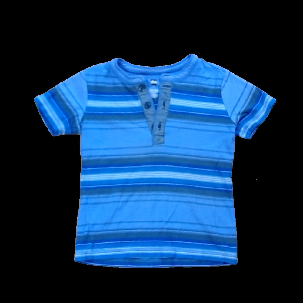 Tea Collection Boys Purple Stripped Shirt size: 5T